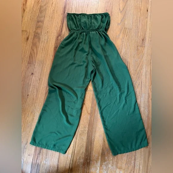 Green Pants Romper - Picture 4 of 4